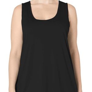 Black tank top